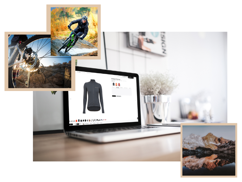 Cycling brand imagery Cycling brand imagery