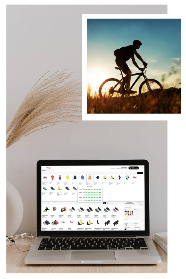 Cycling graphic w: assortment planner Cycling graphic w: assortment planner